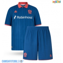 Camisa de time de futebol OGC Nice Replicas 3º Equipamento Infantil 2025-26 Manga Curta (+ Calças curtas)